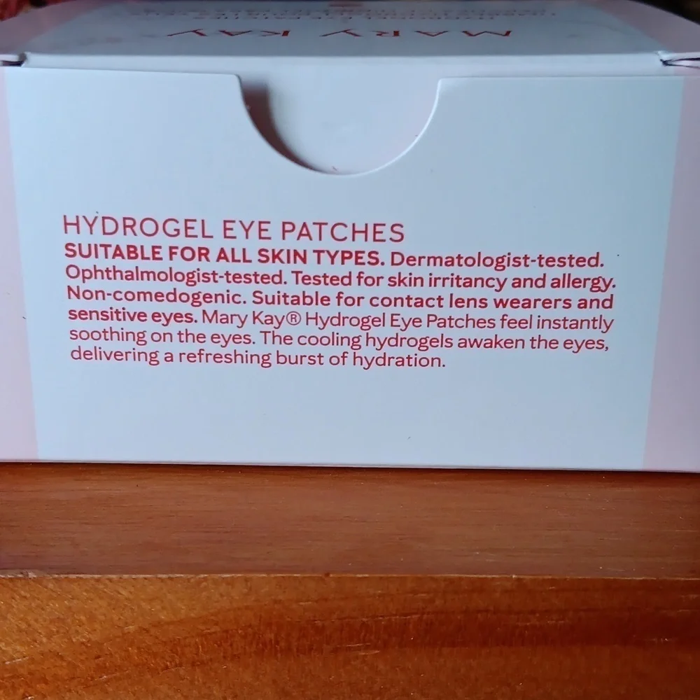 Mary Kay hydrogen eye patches